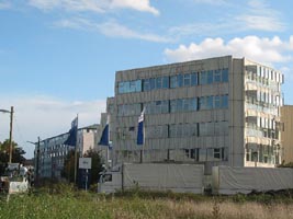 Kautex Textron Produktionsstätte am Rande von Holzlar